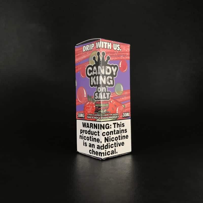 Strawberry Watermelon Bubble Gum 30mL by Candy King on Salt