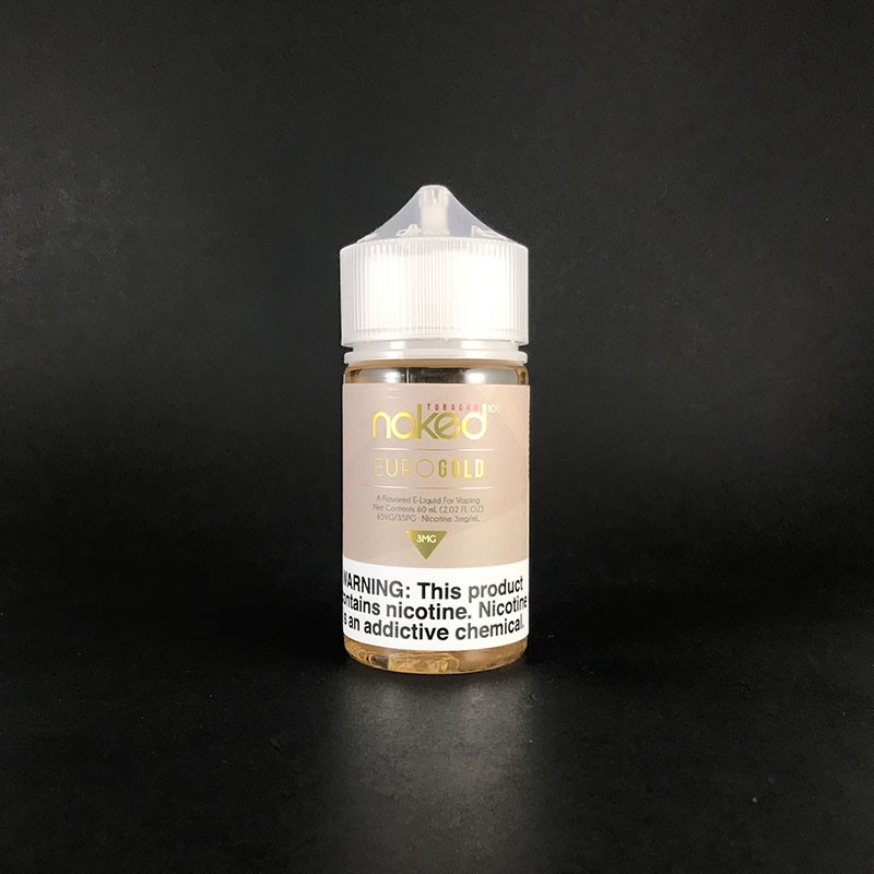 Euro Gold Tobacco by Naked 100 E-Liquid (60ml) | FREE 