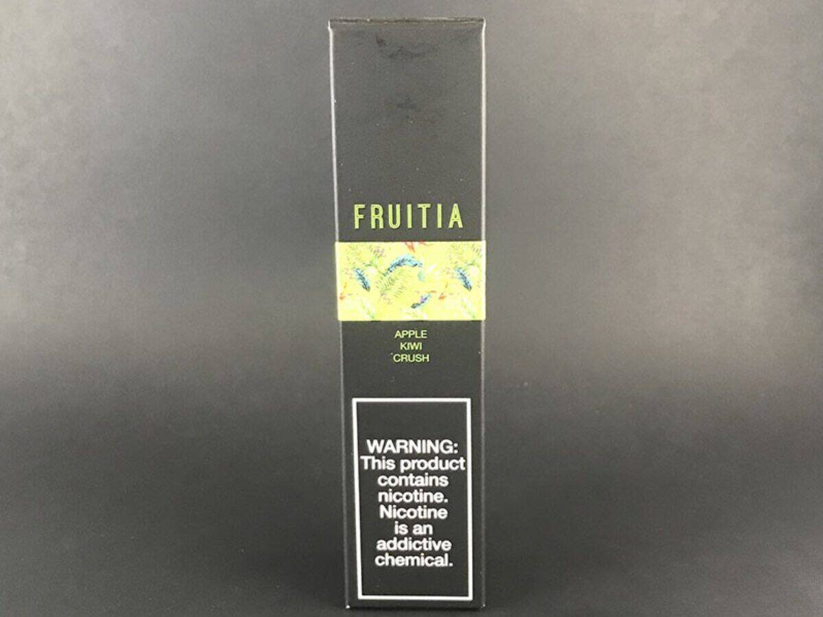 Apple Kiwi Crush E-liquid by Fruitia - (60mL)