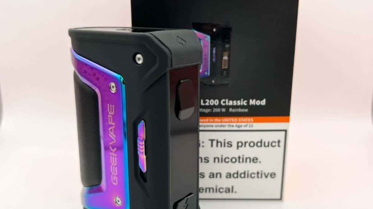 elfbar nachfüll pod läuft aus GeekVape L200 Classic Mod