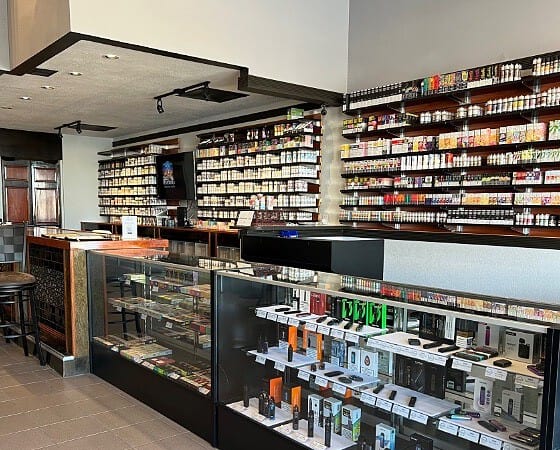 vape shop product selection