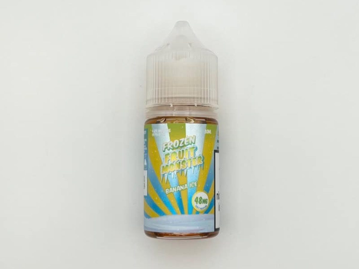 fruit monster vape juice salt nic Frozen Salts 30mL - Banana Ice Type:TPP-DM1 Replaceable Pod Vape The Flavor Apprentice Super