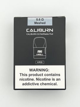 Uwell Caliburn G3 Pods - 4 Pack