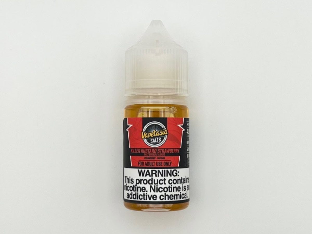 Vapetasia Salts 30mL - Killer Kustard Strawberry - The Vapor Lab