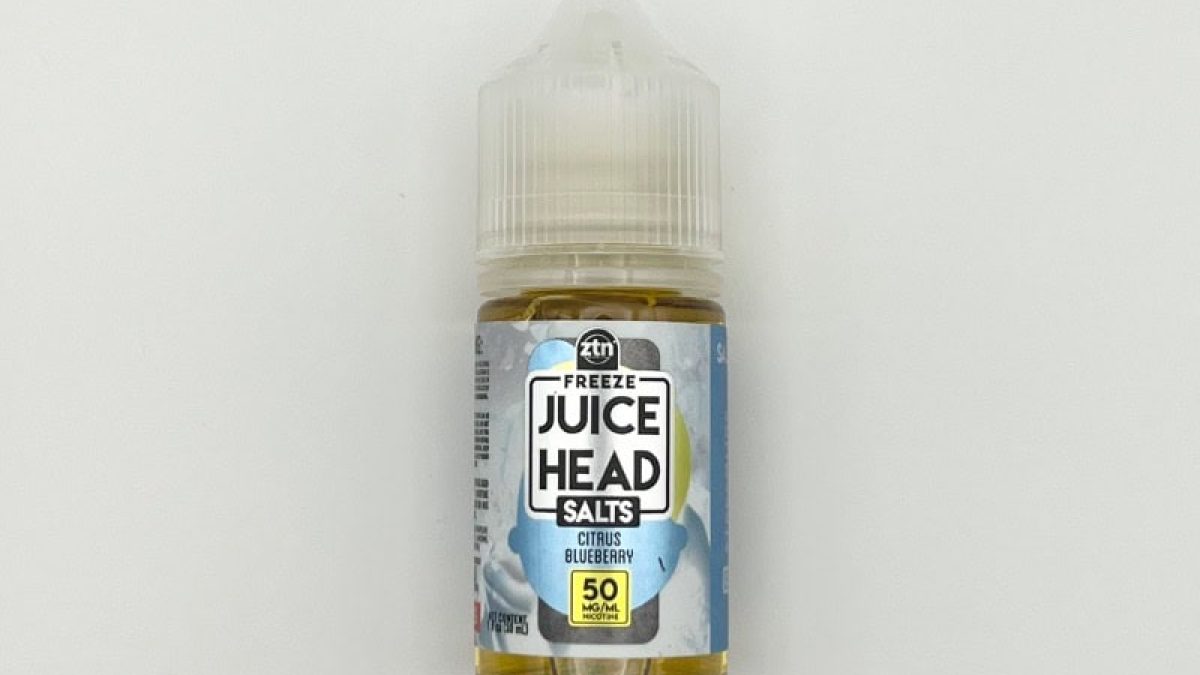 Juice Head Salts 30mL - Citrus Blueberry Freeze - The Vapor Lab